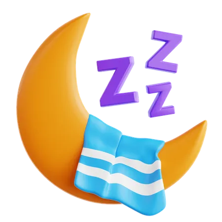 Dormir  3D Icon