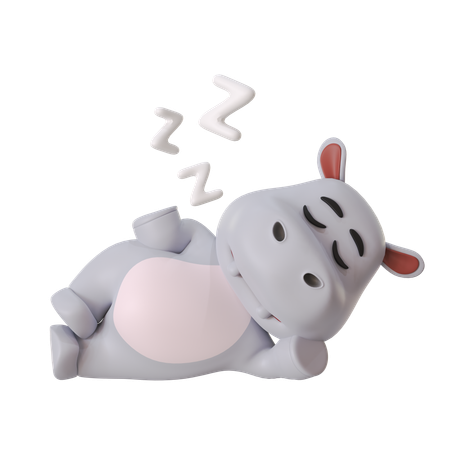 Dormir  3D Icon