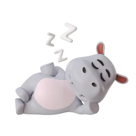 Dormir  3D Icon