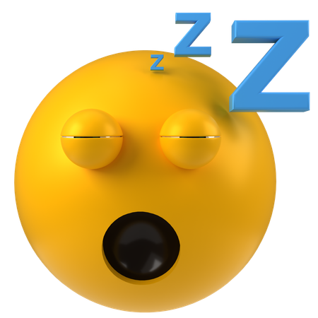 Dormir  3D Icon