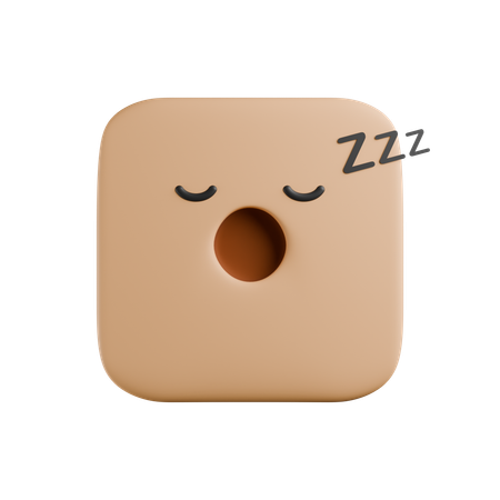 Dormir  3D Icon