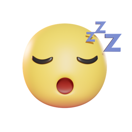 Dormir  3D Icon