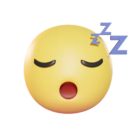 Dormir  3D Icon