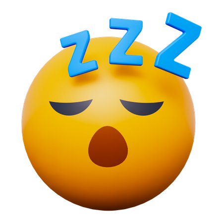 Emoji de sueño  3D Icon