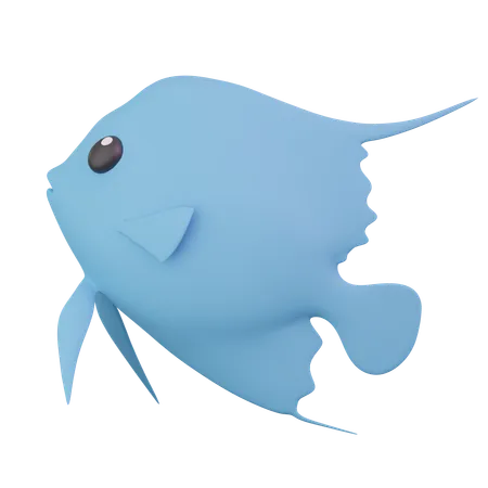 도리 물고기  3D Icon