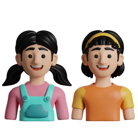 Dos Hermanas  3D Icon