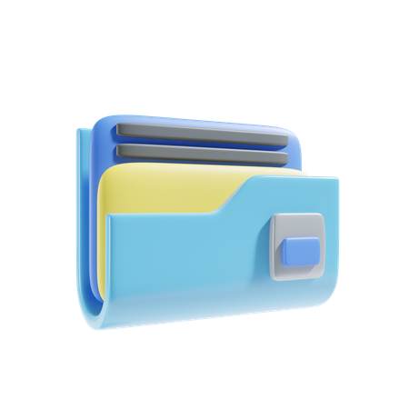 Dossier  3D Icon