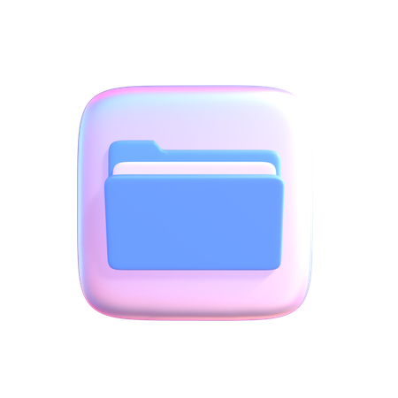 Dossier  3D Icon