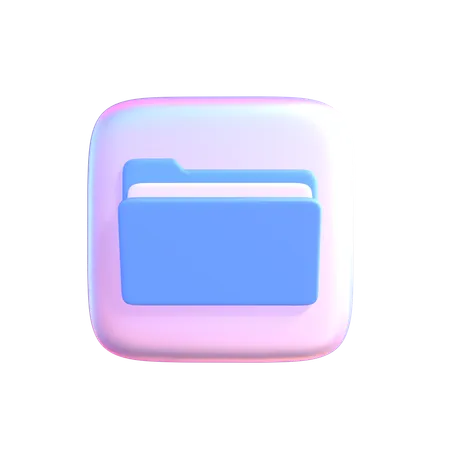 Dossier  3D Icon