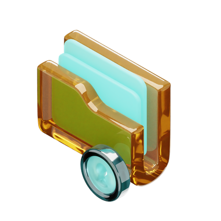 Dossier  3D Icon