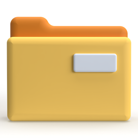 Dossier  3D Icon