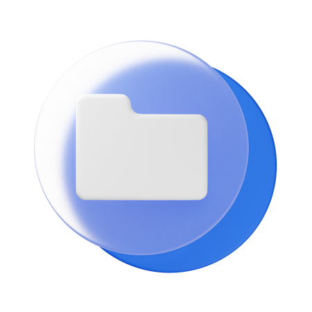 Dossier  3D Icon