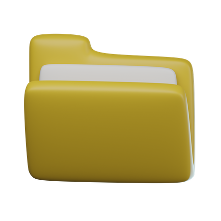 Dossier  3D Icon