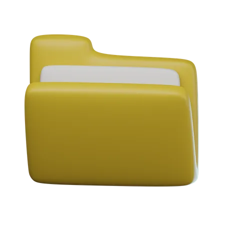 Dossier  3D Icon