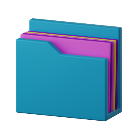 Dossier  3D Icon