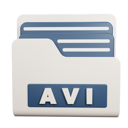 Dossier avi  3D Icon