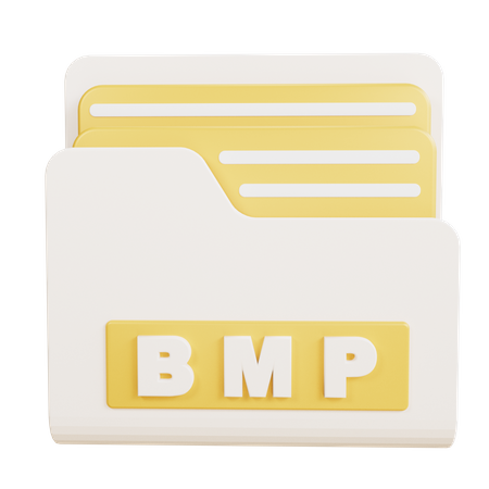 Dossier bmp  3D Icon