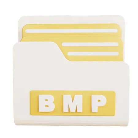 Dossier bmp  3D Icon