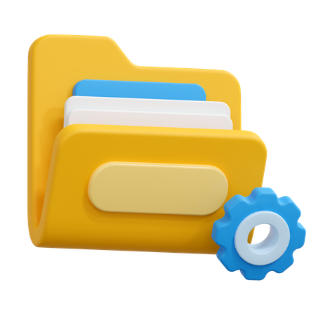 Configuration des dossiers  3D Icon