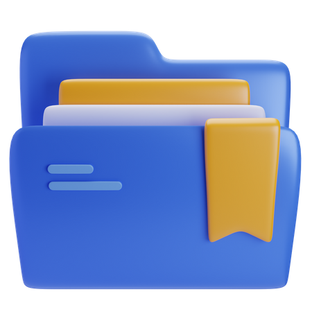 Dossier de favoris  3D Icon