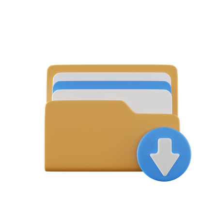 Dossier de téléchargement  3D Icon