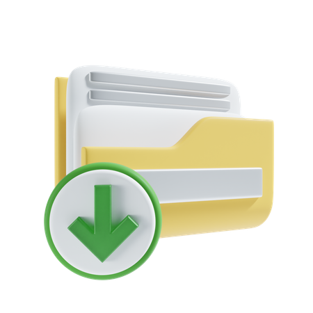 Dossier de téléchargement  3D Icon
