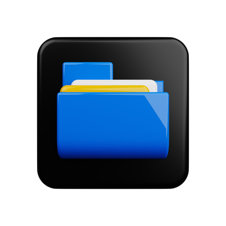 Fichier de dossier  3D Icon