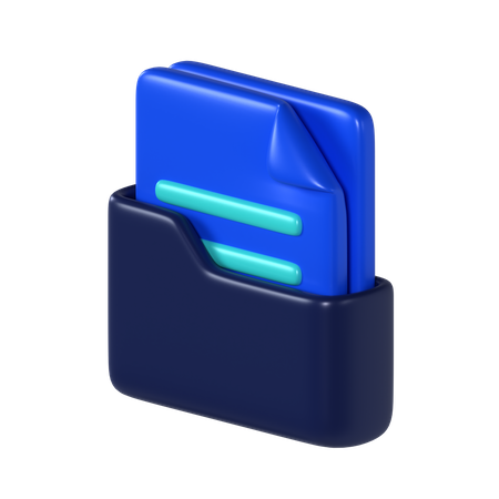 Fichier de dossier  3D Icon