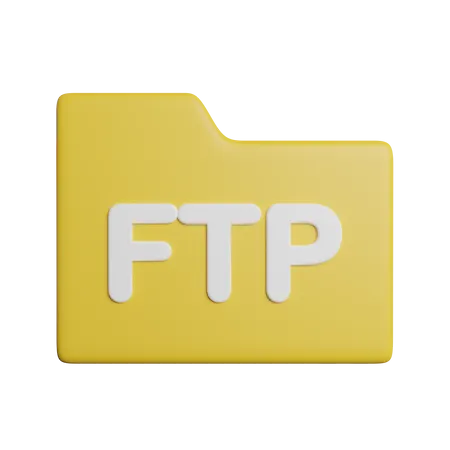 Dossier ftp  3D Icon