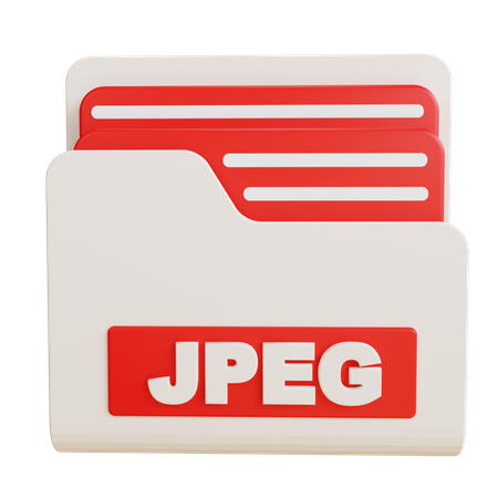 Dossier jpeg  3D Icon