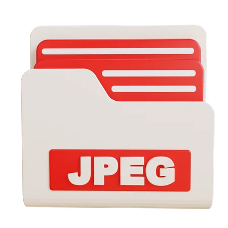 Dossier jpeg  3D Icon