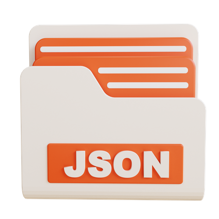 Dossier json  3D Icon