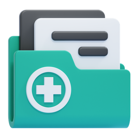 Dossier médical  3D Icon