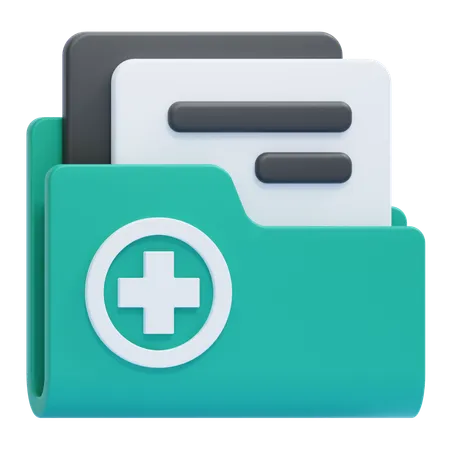 Dossier médical  3D Icon