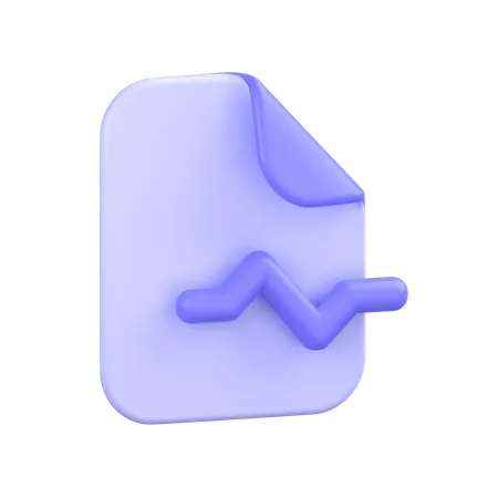 Dossier médical  3D Icon