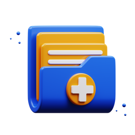 Dossier médical  3D Icon