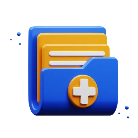 Dossier médical  3D Icon