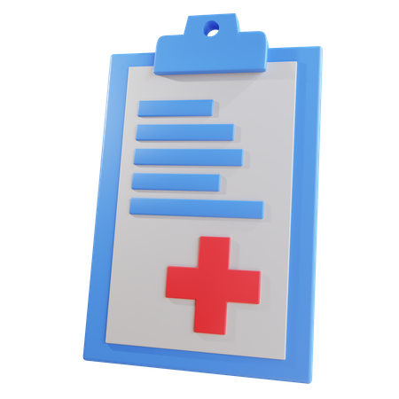 Dossier médical  3D Icon