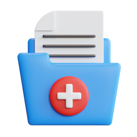 Dossier médical  3D Icon