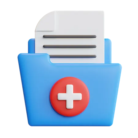 Dossier médical  3D Icon