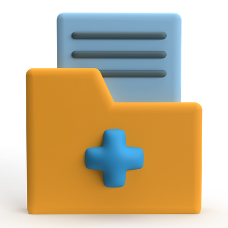 Dossier médical  3D Icon