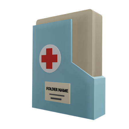 Dossier médical  3D Icon