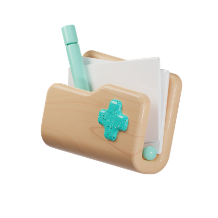 Dossier médical  3D Icon