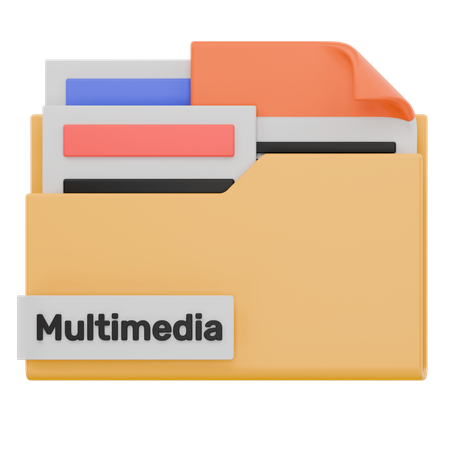 Dossier multimédia  3D Icon