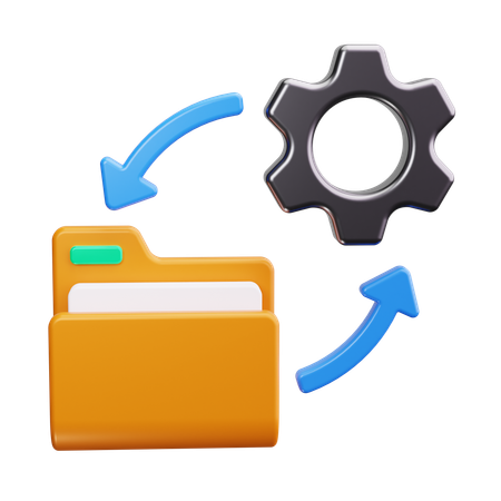 Paramètre de dossier  3D Icon