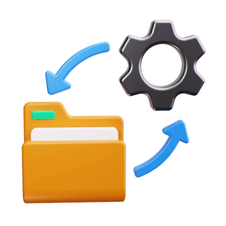 Paramètre de dossier  3D Icon