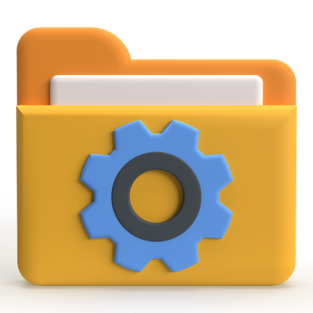 Paramètre de dossier  3D Icon