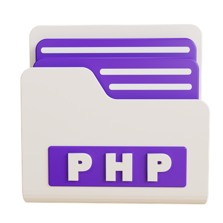 Dossier php  3D Icon