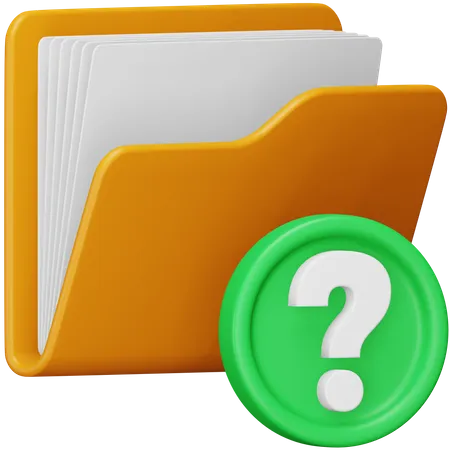 Question de dossier  3D Icon