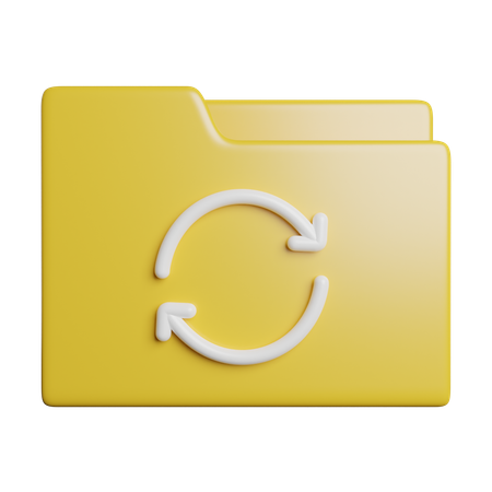 Sauvegarde de dossier  3D Icon
